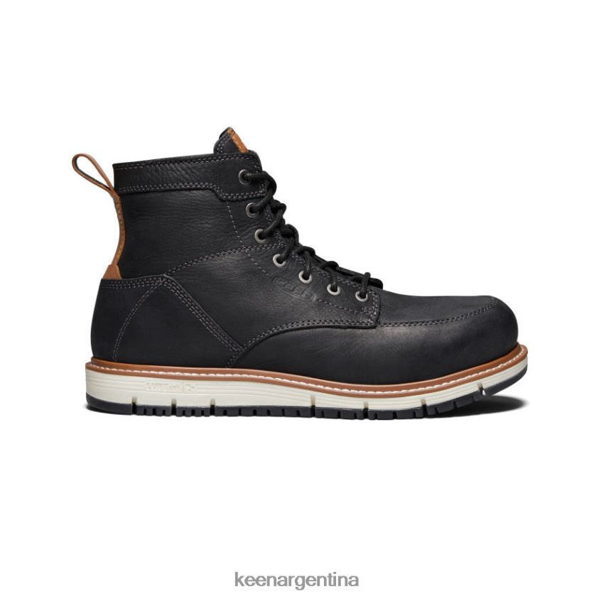 café negro/caramelo calzado KEEN san josé 6" T0822B186 hombres