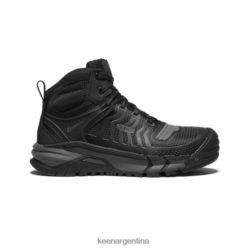 negro/pistola calzado KEEN Kansas City Mid (puntera de fibra de carbono) T0822B194 hombres