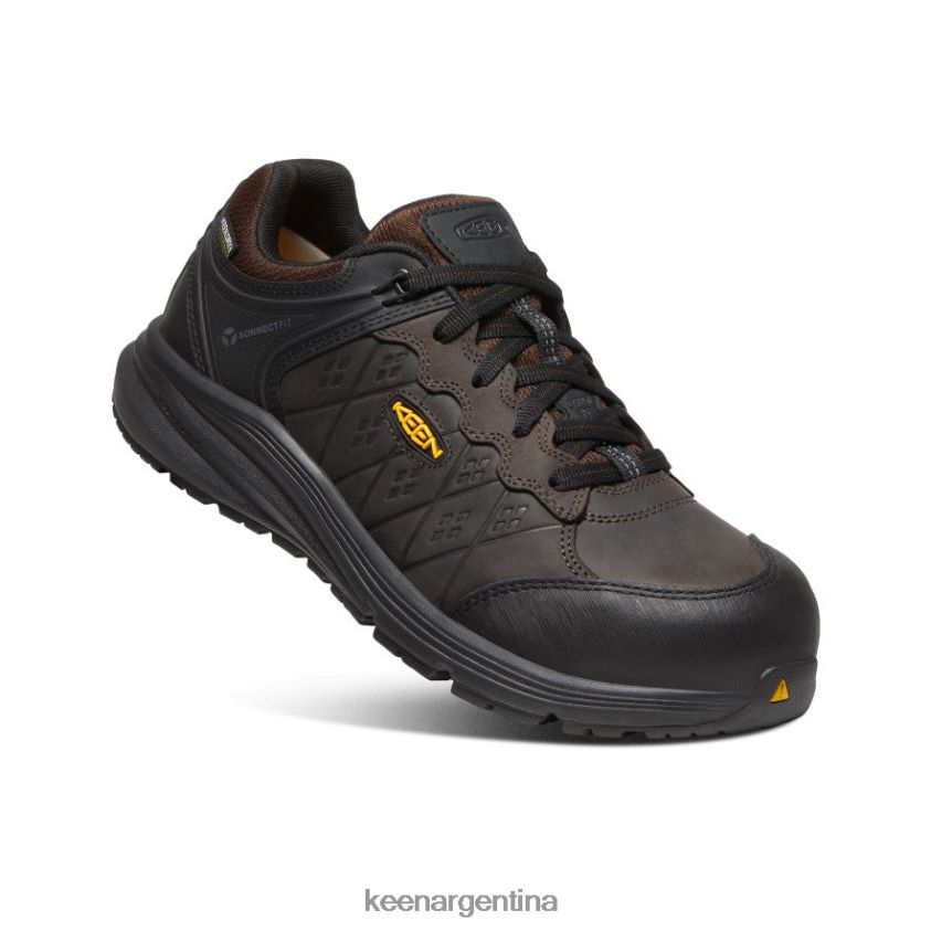 café en grano/negro calzado KEEN Vista Energy+ impermeable (puntera de fibra de carbono) T0822B164 hombres