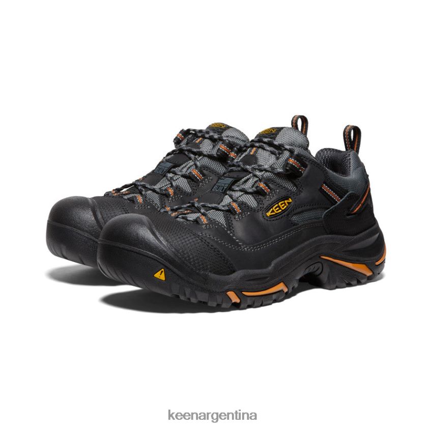 negro/bossa nova calzado KEEN Braddock bajo (puntera de acero) T0822B355 hombres