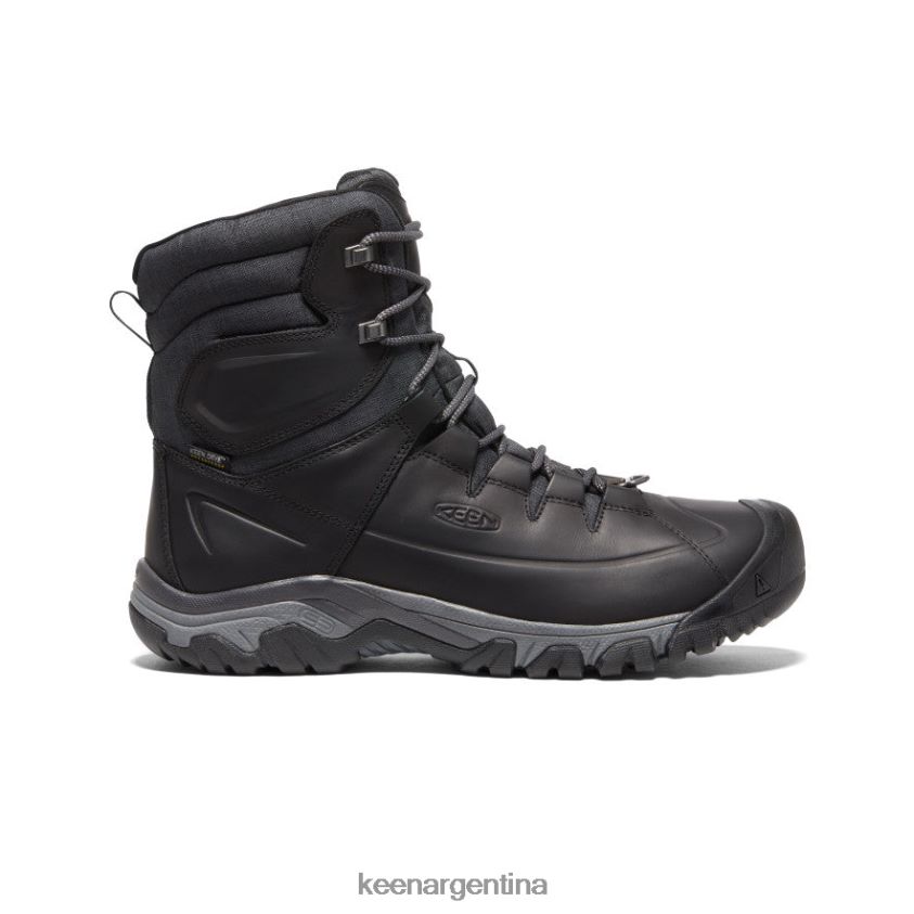 Cuervo negro calzado KEEN bota impermeable de encaje alto targhee T0822B390 hombres