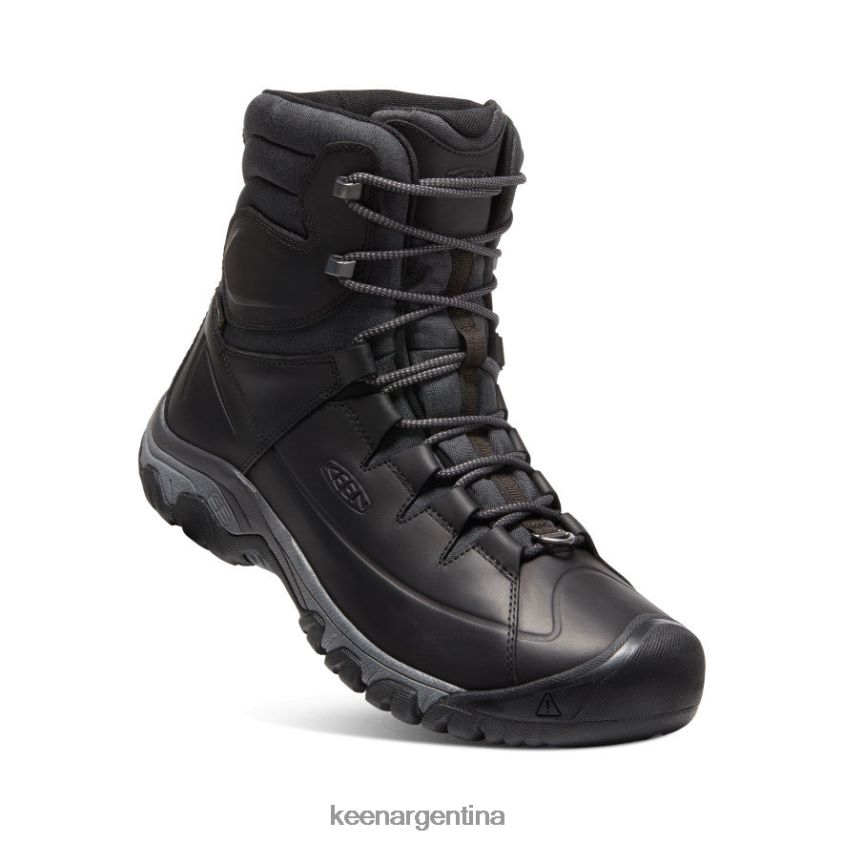 Cuervo negro calzado KEEN bota impermeable de encaje alto targhee T0822B390 hombres