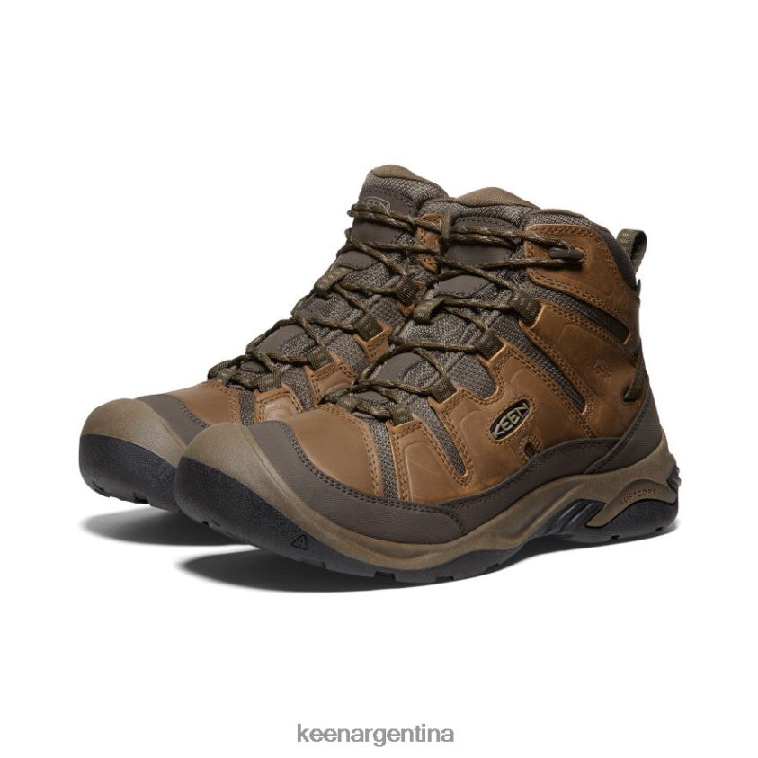 bisonte/atigrado calzado KEEN bota impermeable circadia ancha T0822B257 hombres