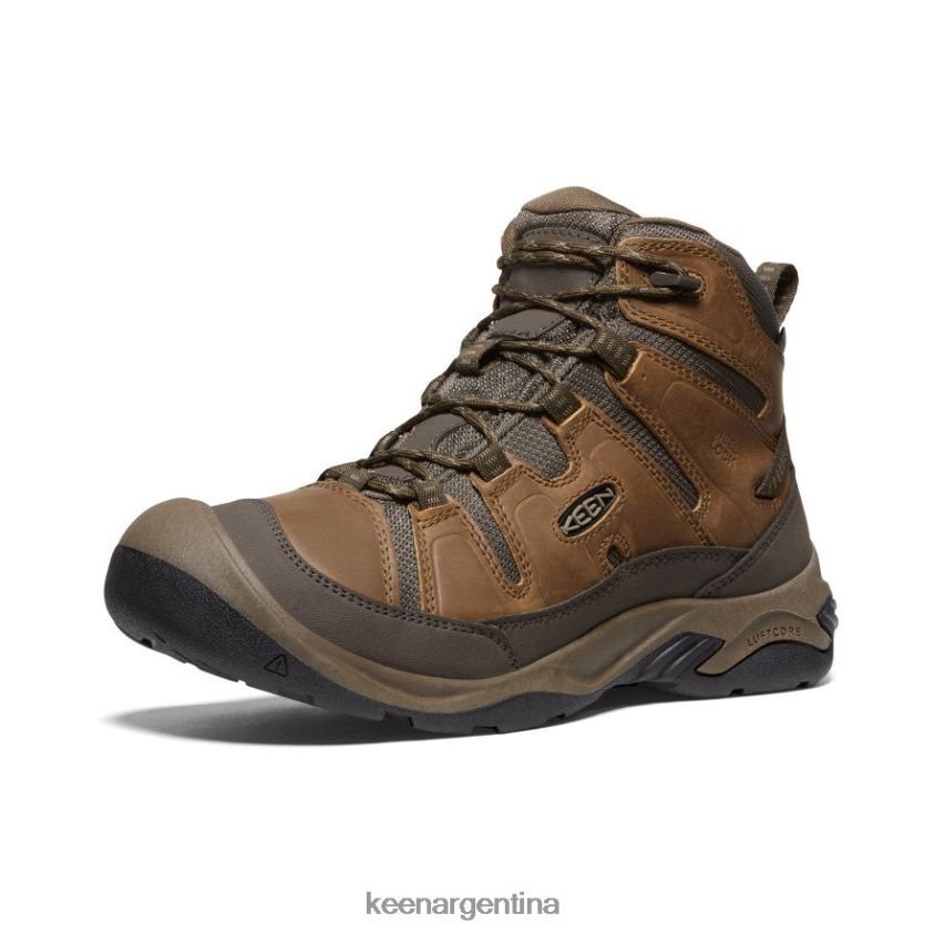 bisonte/atigrado calzado KEEN bota impermeable circadia ancha T0822B257 hombres