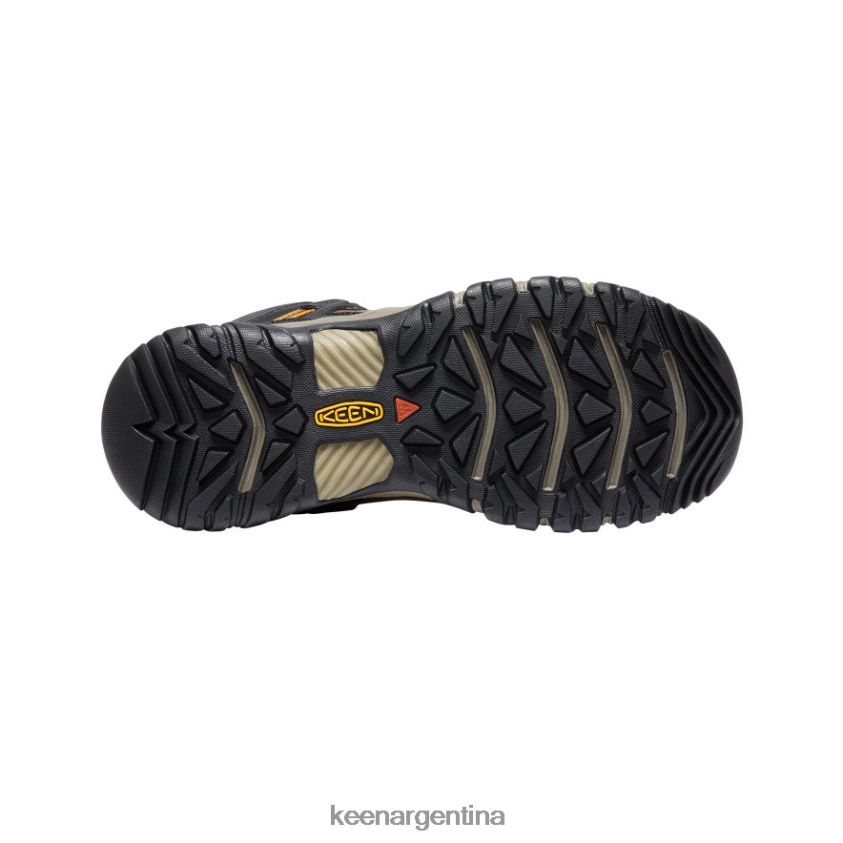 bisonte/marrón dorado calzado KEEN bota impermeable ridge flex T0822B142 hombres