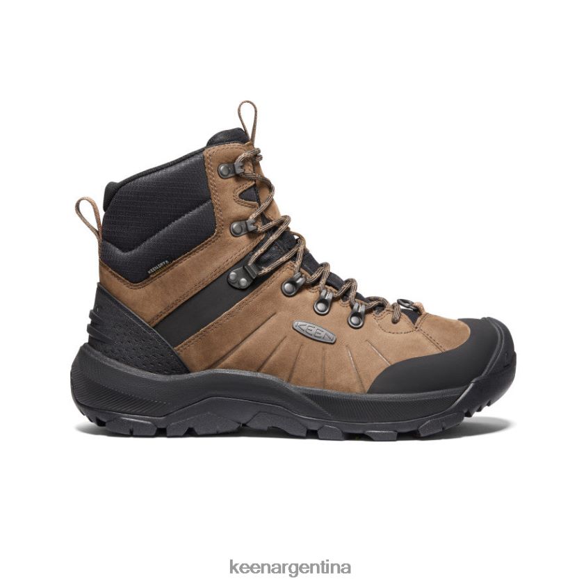 café tierra oscura/caramelo calzado KEEN bota polar revel iv T0822B378 hombres