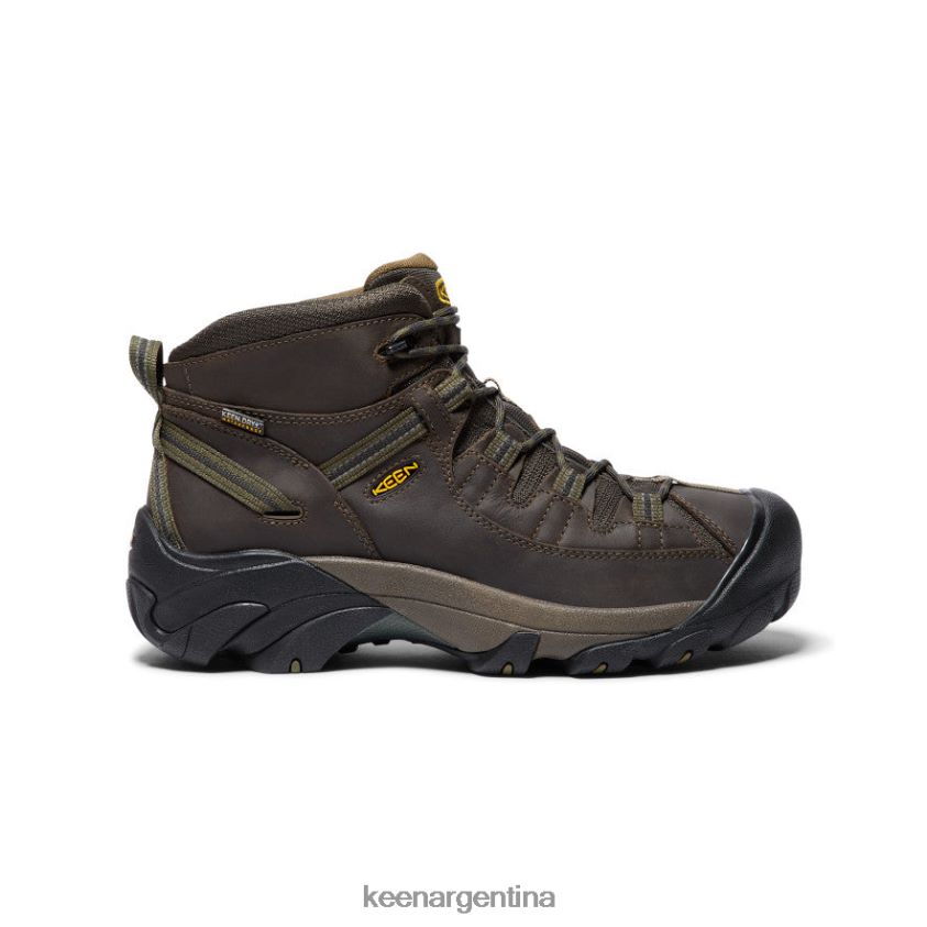 cantimplora/oliva oscura calzado KEEN botas de montaña impermeables targhee ii T0822B156 hombres