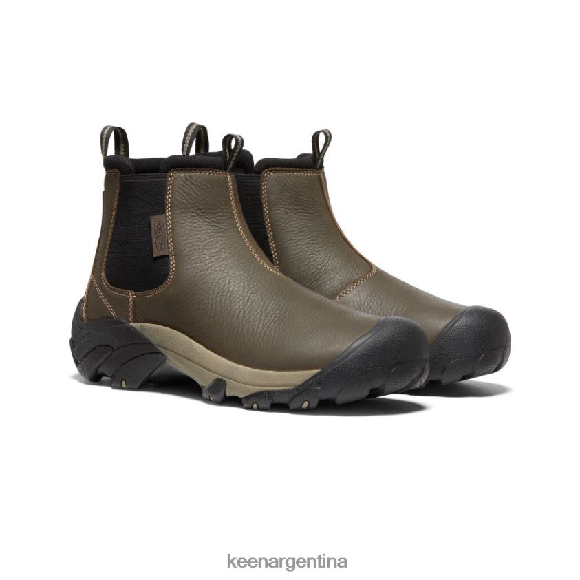 gris negro calzado KEEN targhee ii chelsea T0822B396 hombres