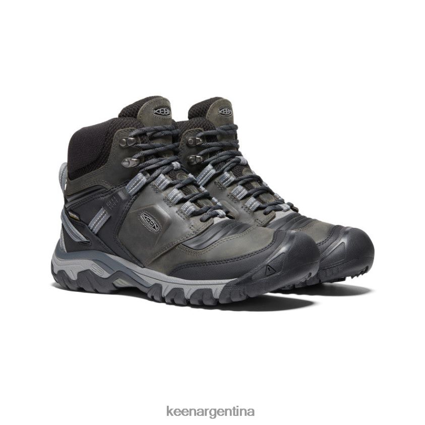 imán/negro calzado KEEN bota impermeable ridge flex T0822B141 hombres