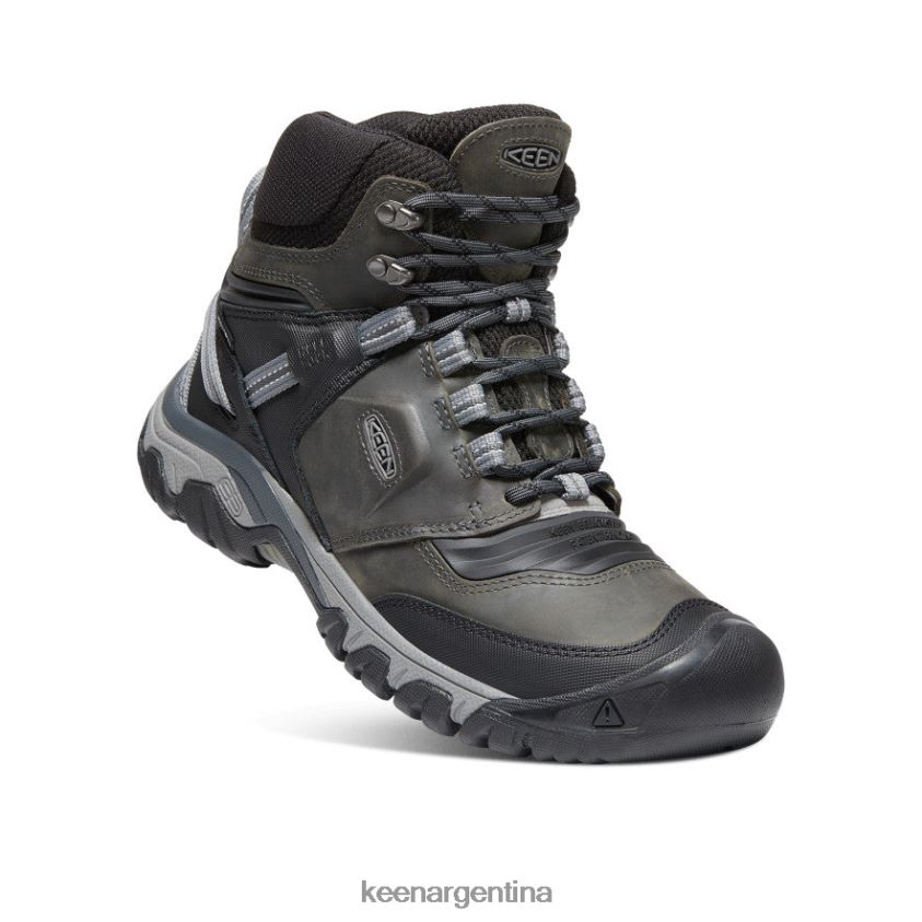 imán/negro calzado KEEN bota impermeable ridge flex T0822B141 hombres