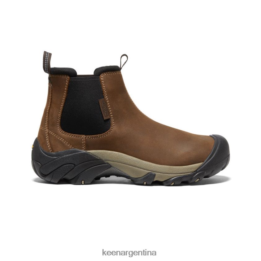 marrón vegetal/negro calzado KEEN targhee ii chelsea T0822B394 hombres