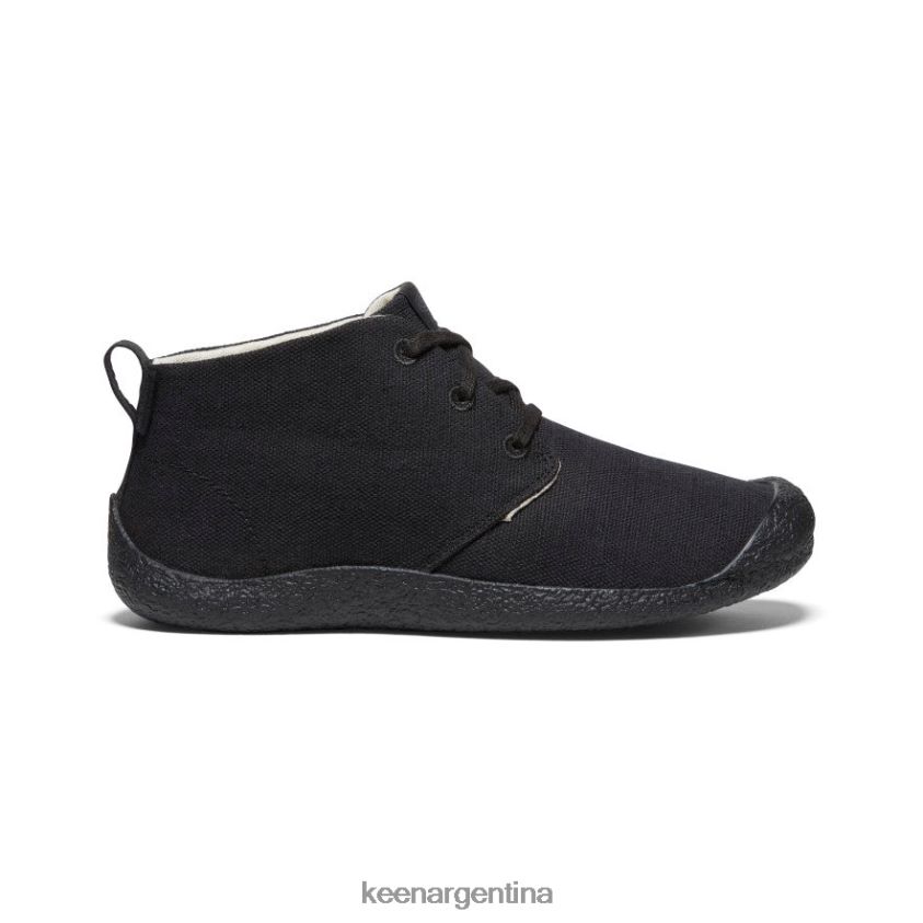 negro calzado KEEN chukka de lona mosey T0822B33 hombres