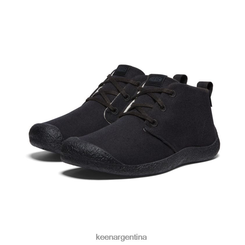 negro calzado KEEN chukka de lona mosey T0822B33 hombres