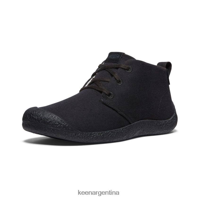 negro calzado KEEN chukka de lona mosey T0822B33 hombres