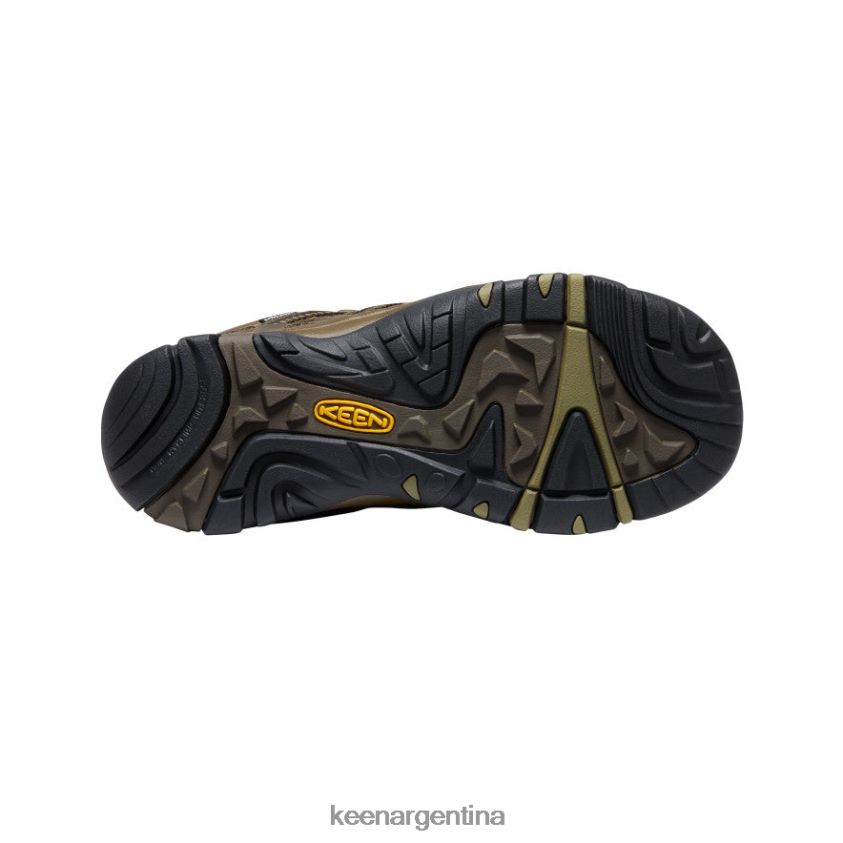 oliva oscuro/verde oliva calzado KEEN siskiyou impermeable medio T0822B327 hombres