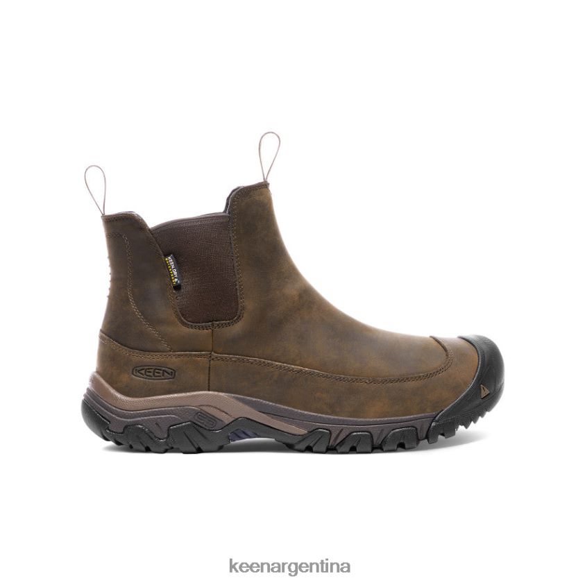 tierra oscura/mantillo calzado KEEN bota impermeable anclaje iii T0822B143 hombres