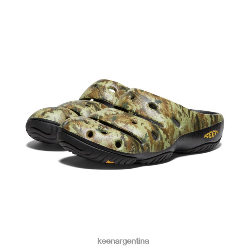 camuflaje verde calzado KEEN artes yogui T0822B211 hombres