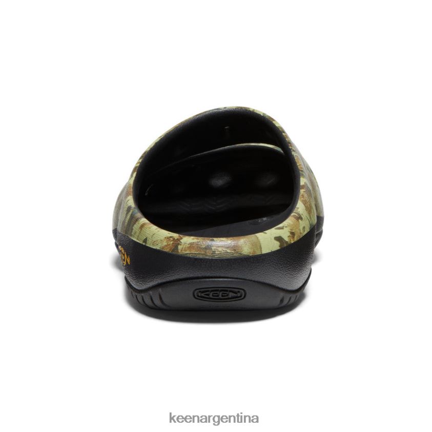 camuflaje verde calzado KEEN artes yogui T0822B211 hombres