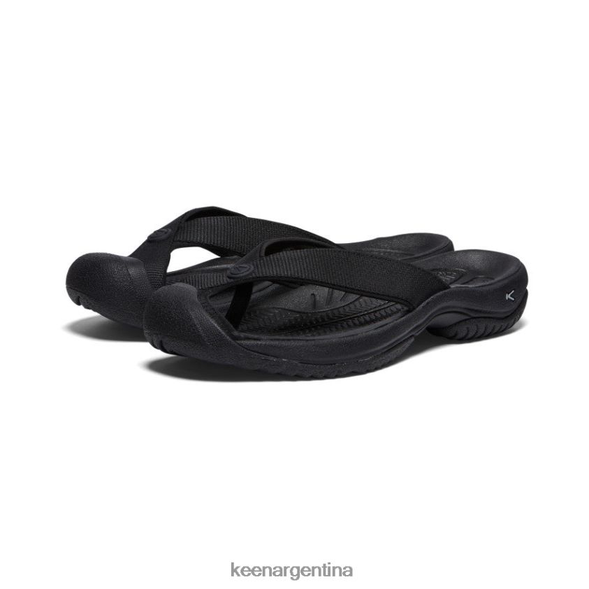 triple negro/negro calzado KEEN waimea h2 T0822B403 hombres