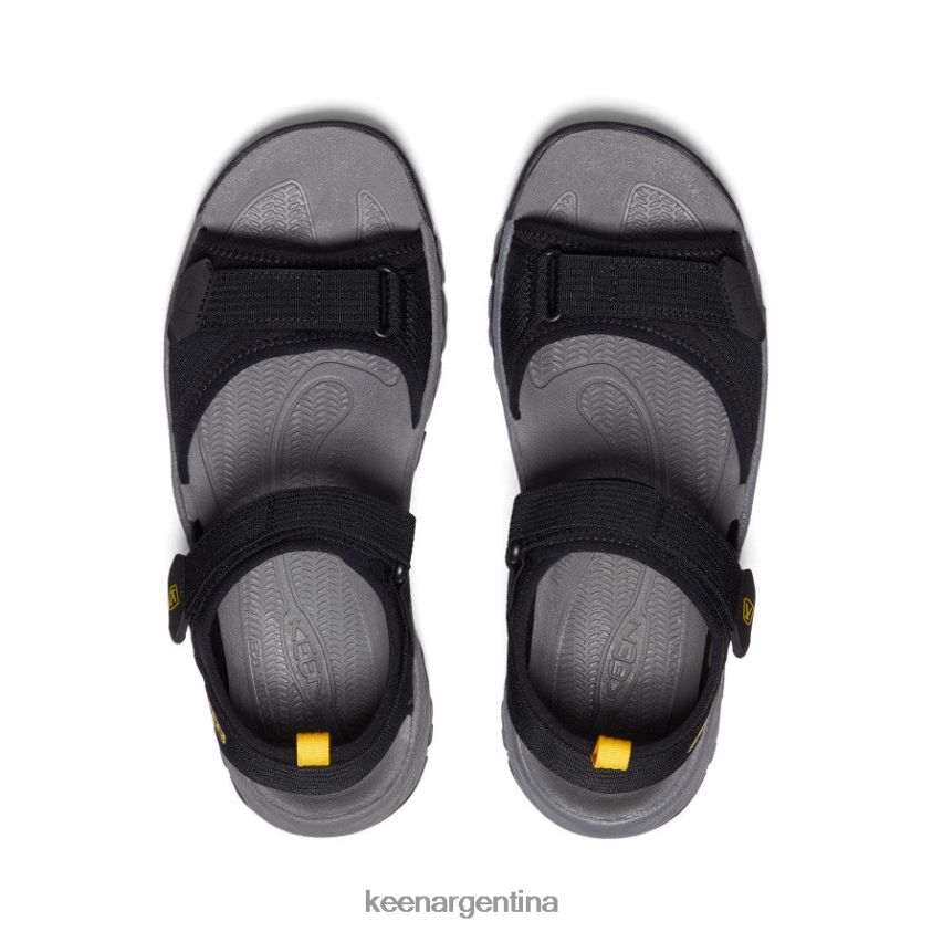 amarillo negro calzado KEEN targhee iii con punta abierta h2 T0822B318 hombres