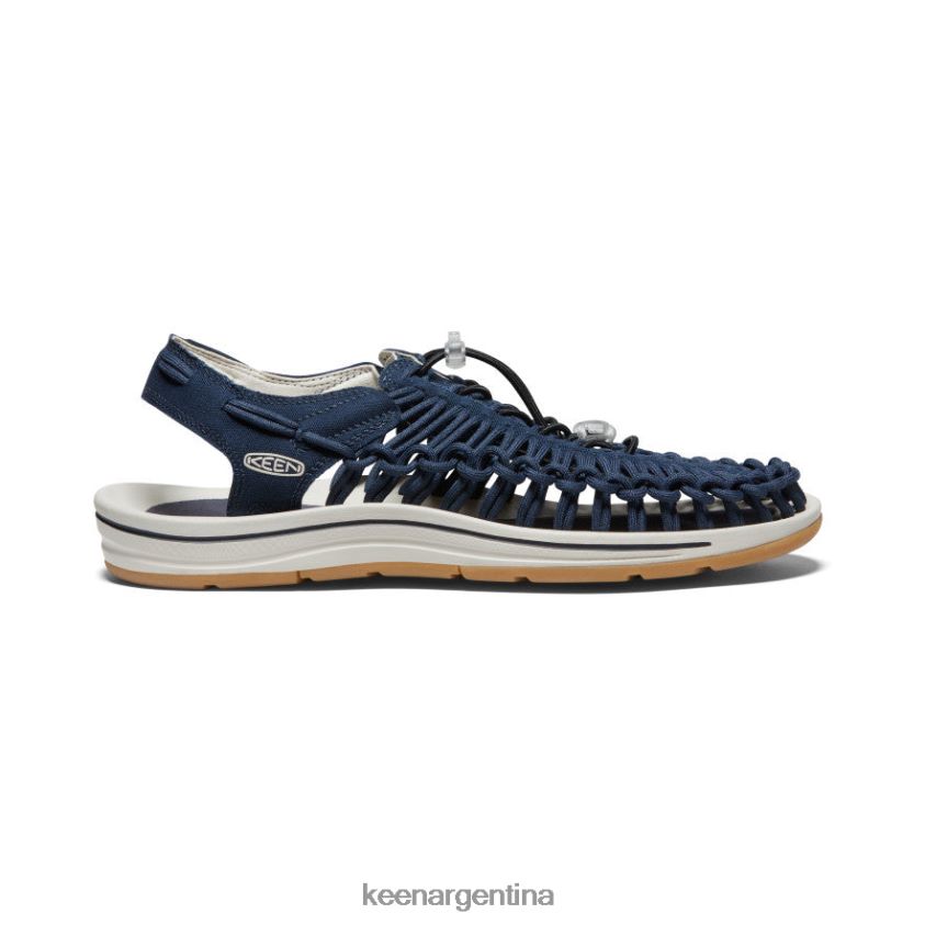 azul marino/abedul calzado KEEN lienzo uneek T0822B106 hombres