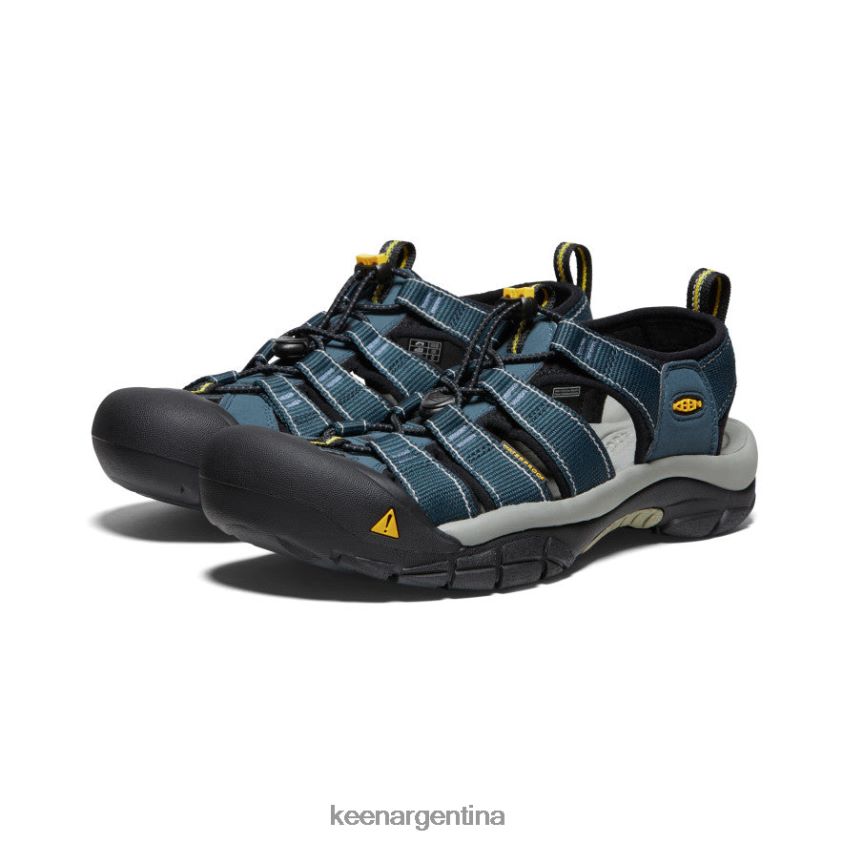 azul marino/gris medio calzado KEEN newport h2 T0822B52 hombres