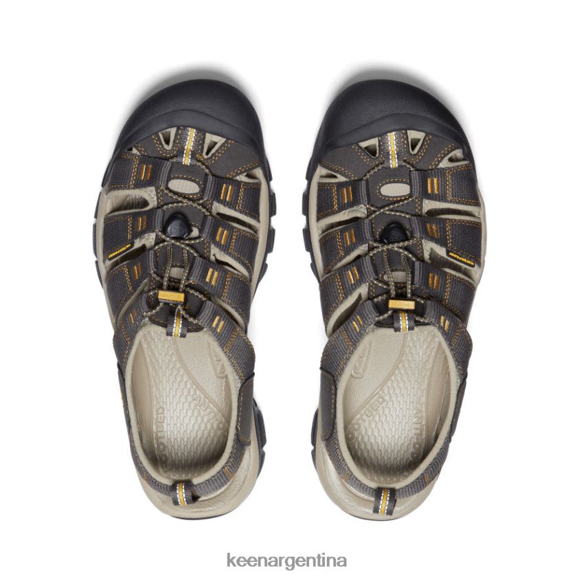 cuervo/aluminio calzado KEEN newport h2 T0822B55 hombres