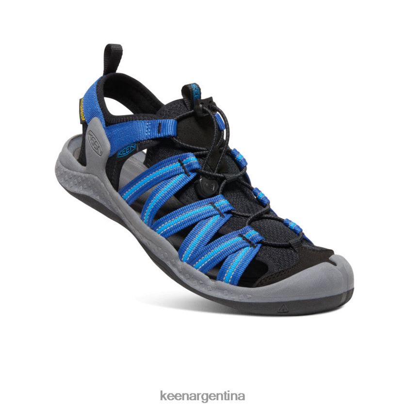 gris acero/azul brillante calzado KEEN sandalia drift creek h2 T0822B112 hombres