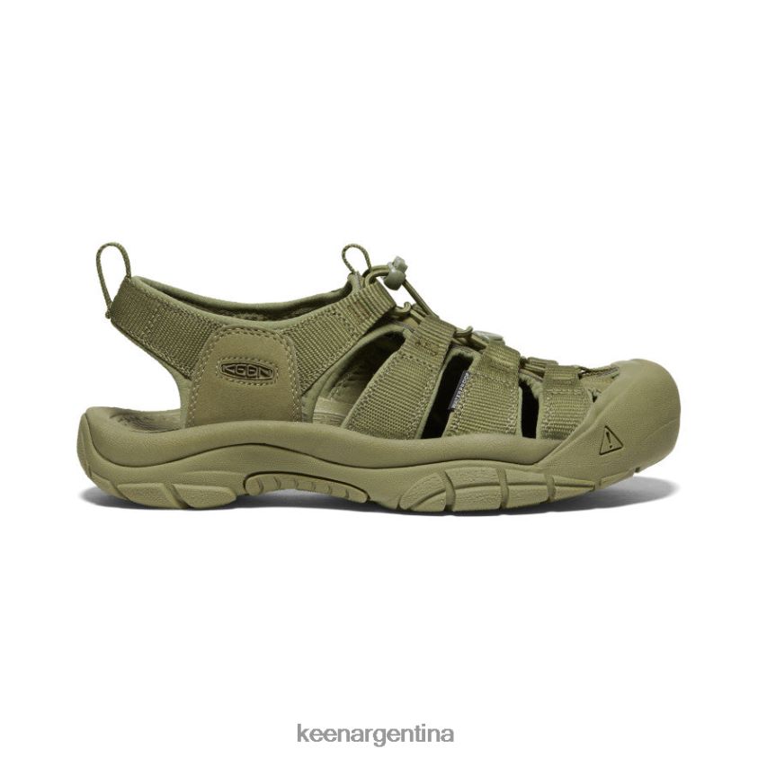 monocromo/verde oliva calzado KEEN newport h2 T0822B49 hombres