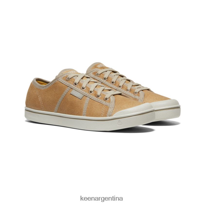 beige/abedul plateado calzado KEEN zapatillas eldon de cuero cosecha T0822B285 hombres