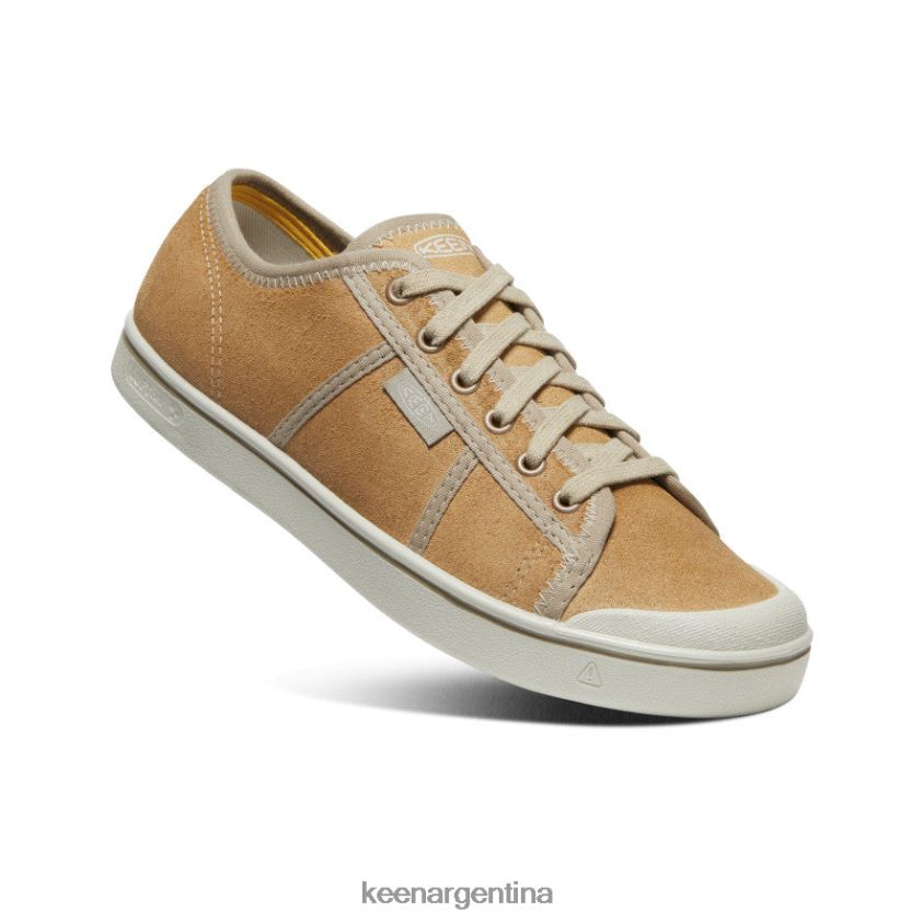 beige/abedul plateado calzado KEEN zapatillas eldon de cuero cosecha T0822B285 hombres