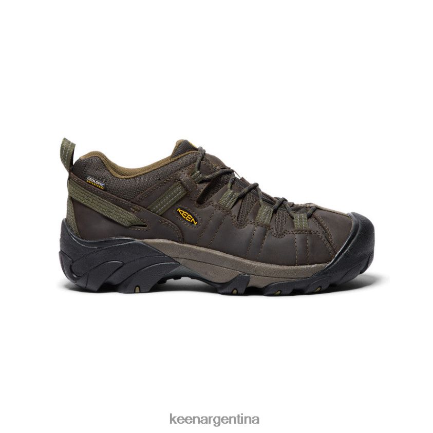 cantimplora/oliva oscura calzado KEEN targhee ii impermeable T0822B208 hombres