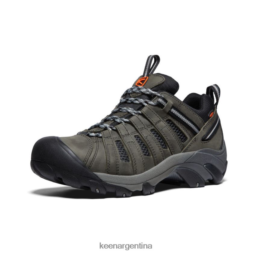 gris acero/ibis escarlata calzado KEEN viajero T0822B64 hombres