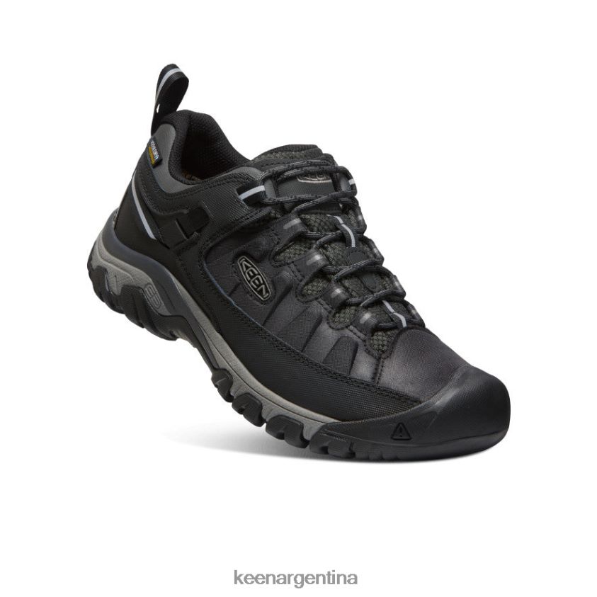 negro/gris acero calzado KEEN targhee exp impermeable T0822B295 hombres