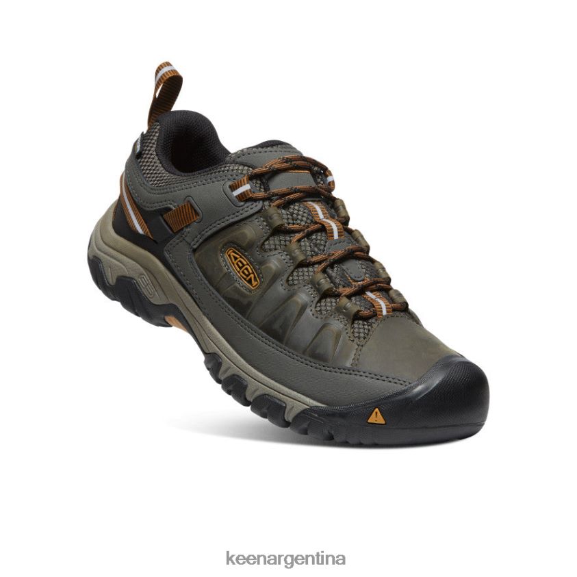 negro oliva/marrón dorado calzado KEEN targhee iii impermeable T0822B149 hombres