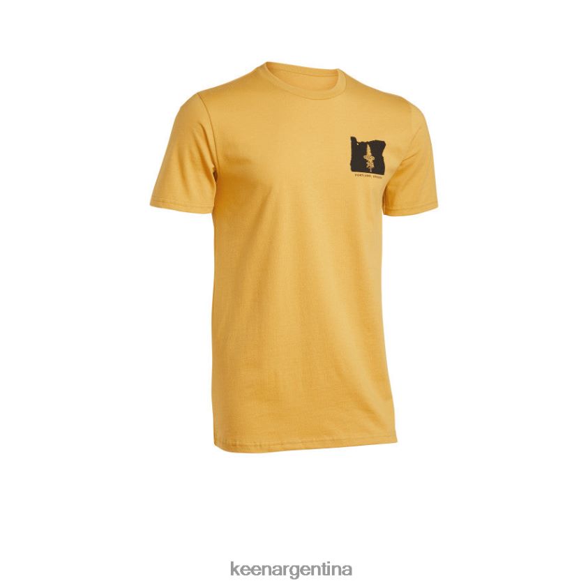 miel de oro ropa KEEN camiseta pnw T0822B313 hombres