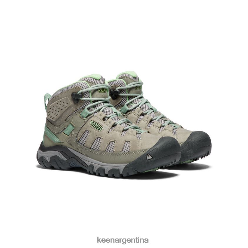 fumo/verde tranquilo calzado KEEN Targhee ventilación media T0822B586 mujer