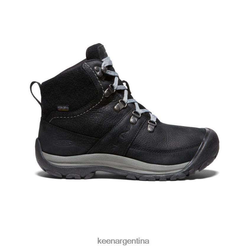 negro/gris acero calzado KEEN bota impermeable de invierno kaci iii T0822B675 mujer