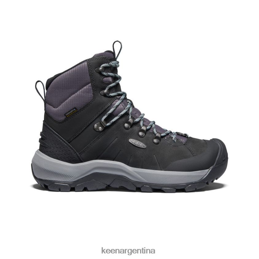 negro/gris puerto calzado KEEN bota polar revel iv T0822B684 mujer