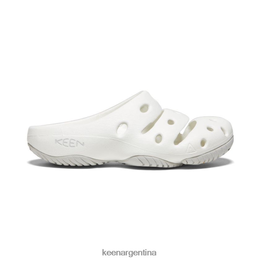 blanco estrella/vapor calzado KEEN yogui T0822B623 mujer