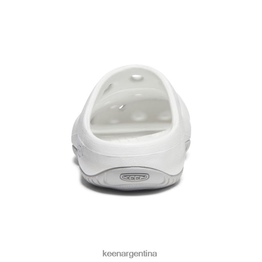 blanco estrella/vapor calzado KEEN yogui T0822B623 mujer