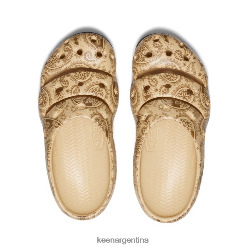 café con leche paisley calzado KEEN artes yogui T0822B681 mujer