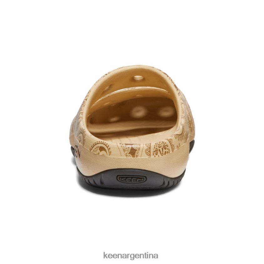 café con leche paisley calzado KEEN artes yogui T0822B681 mujer