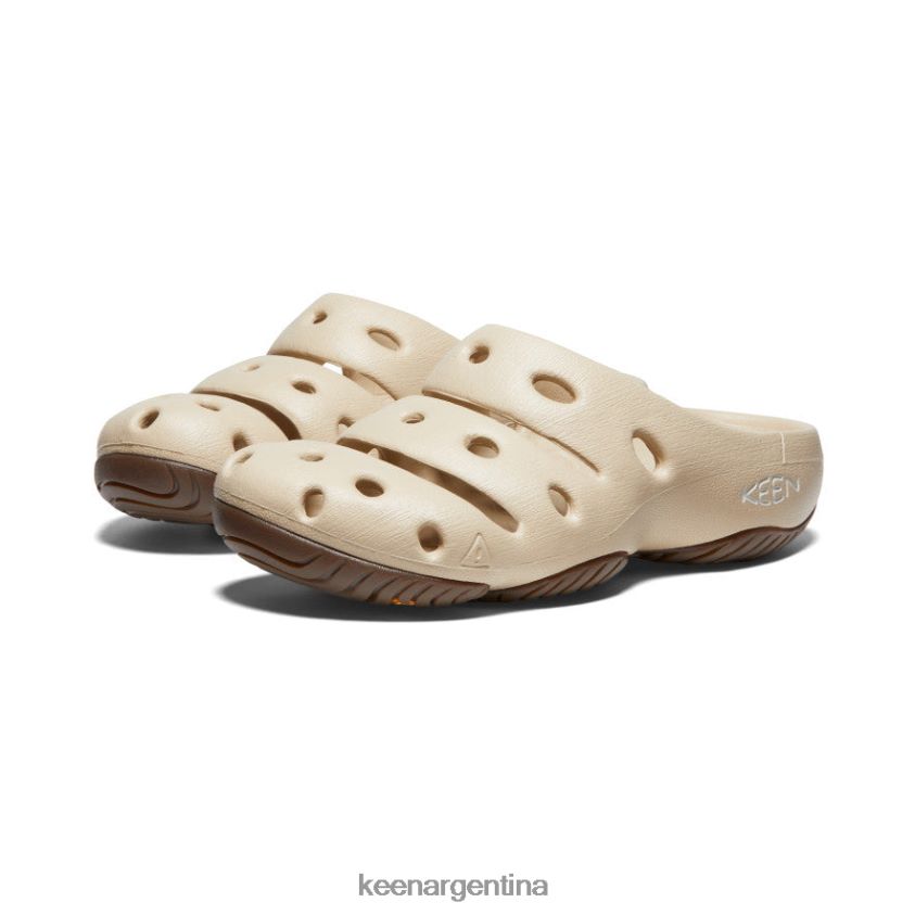safari/abedul plateado calzado KEEN yogui T0822B622 mujer