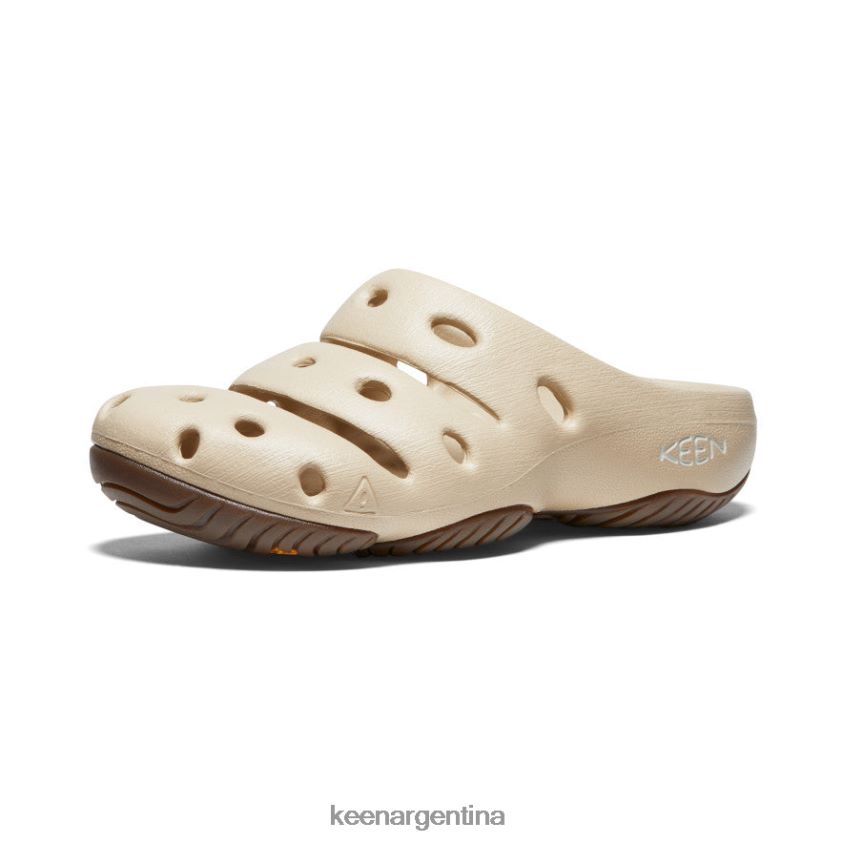 safari/abedul plateado calzado KEEN yogui T0822B622 mujer