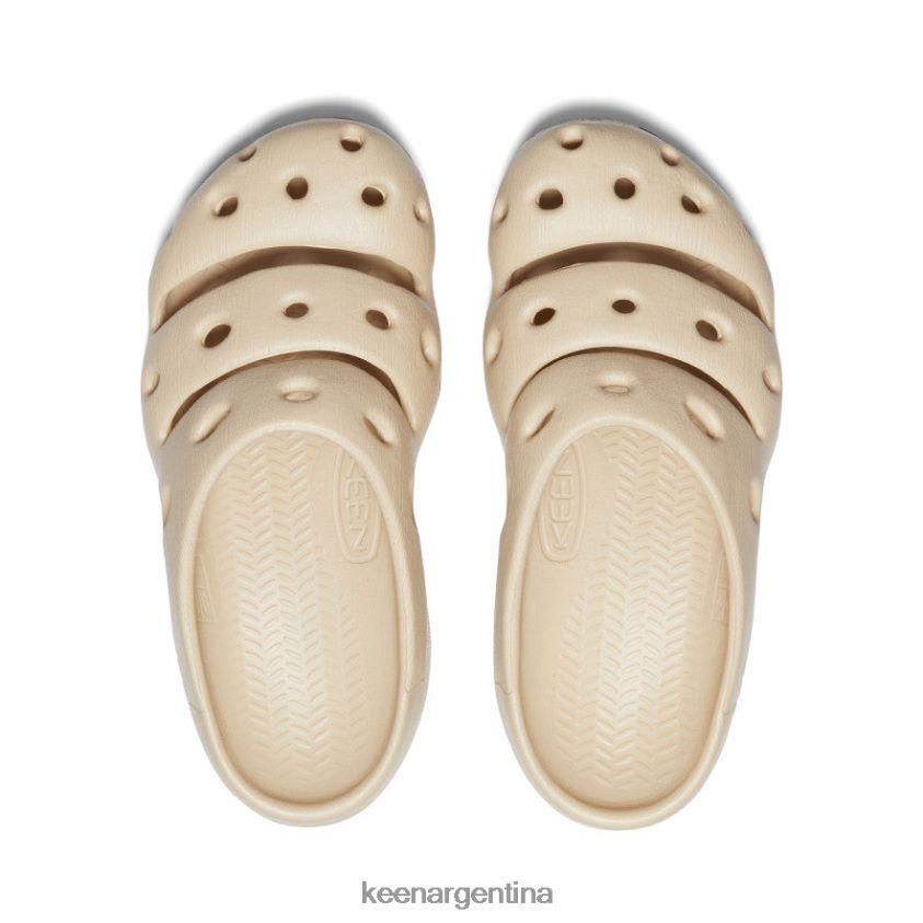 safari/abedul plateado calzado KEEN yogui T0822B622 mujer