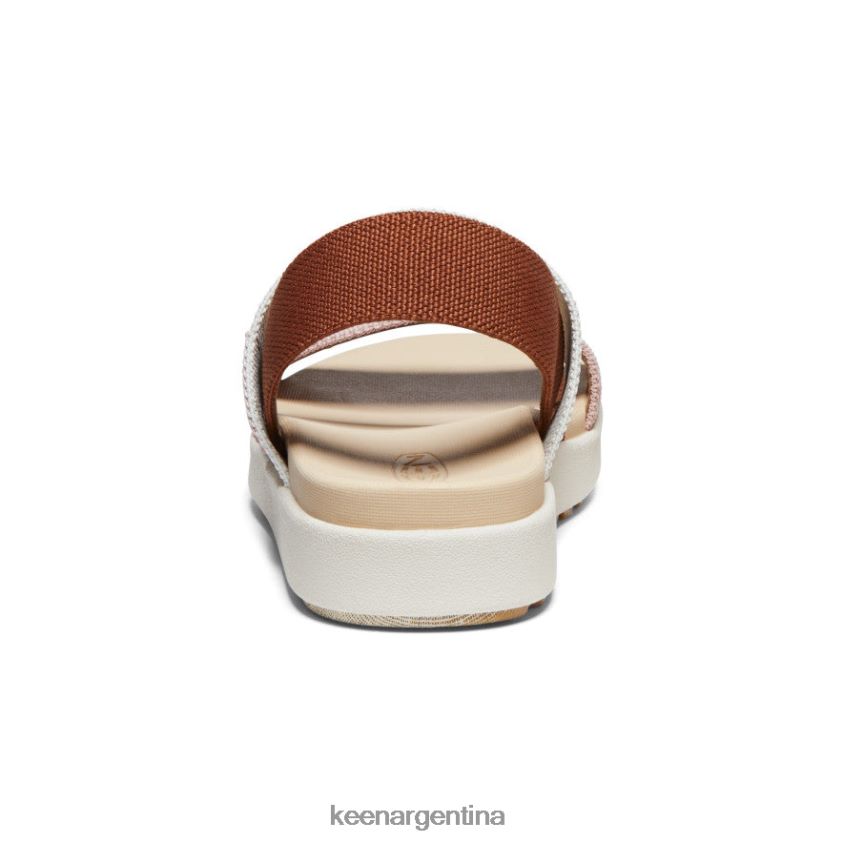 caparazón de tortuga/abedul calzado KEEN sandalia elle con tira trasera T0822B421 mujer