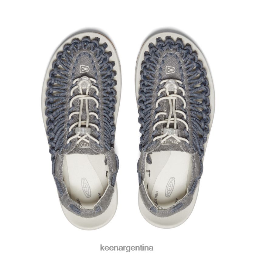 gris acero/abedul calzado KEEN lienzo uneek T0822B507 mujer