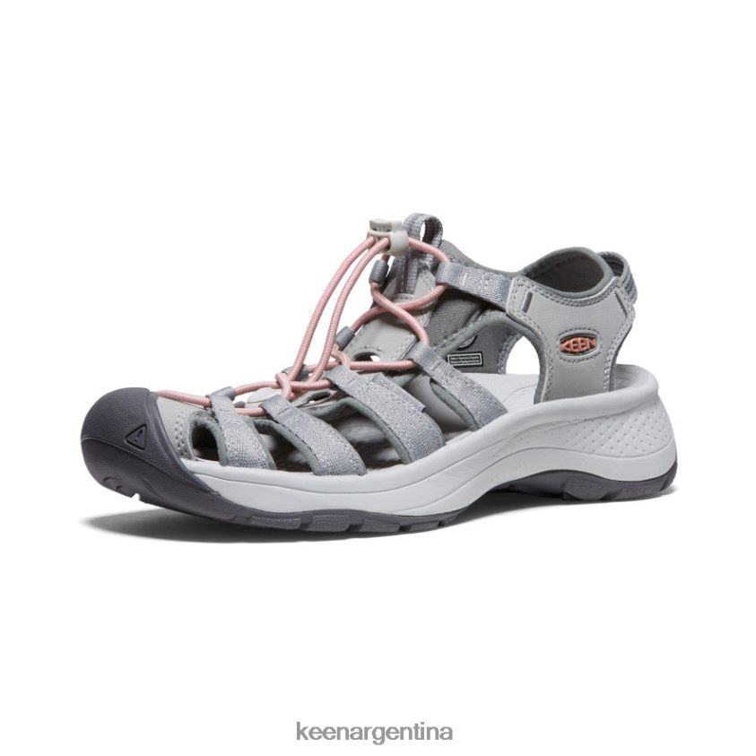 gris/coral calzado KEEN sandalia astoria oeste T0822B549 mujer