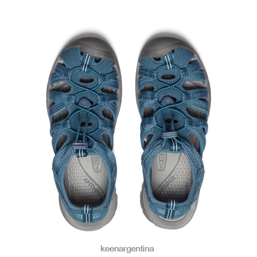 humo azul calzado KEEN susurro T0822B523 mujer